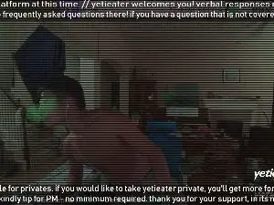 Cam4 Free Live Porn of yetieater